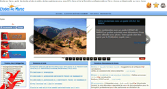 Desktop Screenshot of etudesaumaroc.com